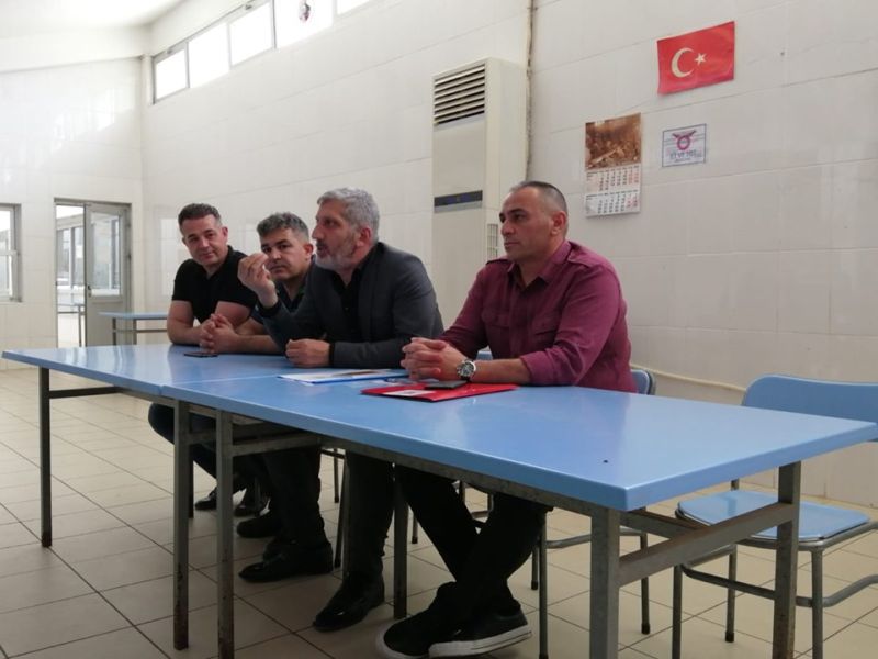Genel Bakan Yardmcmz Hanerolu Adana ESKy ziyaret etti