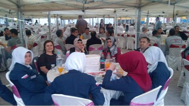 Genel Bakan Yardmcmz Halil ukutli, Biskot Karaman iftar yemeine katld