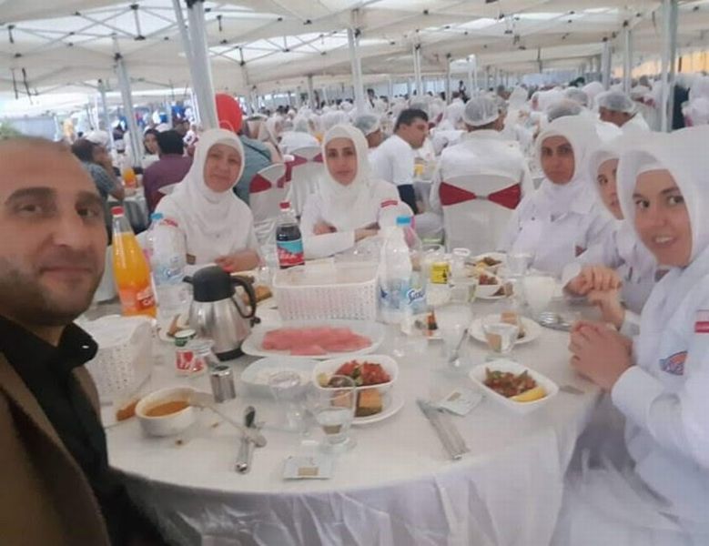 Genel Bakan Yardmcmz Halil ukutli, Biskot Karaman iftar yemeine katld