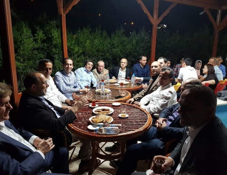 Genel Bakan Yardmcmz Halil ukutli, Biskot Karaman iftar yemeine katld