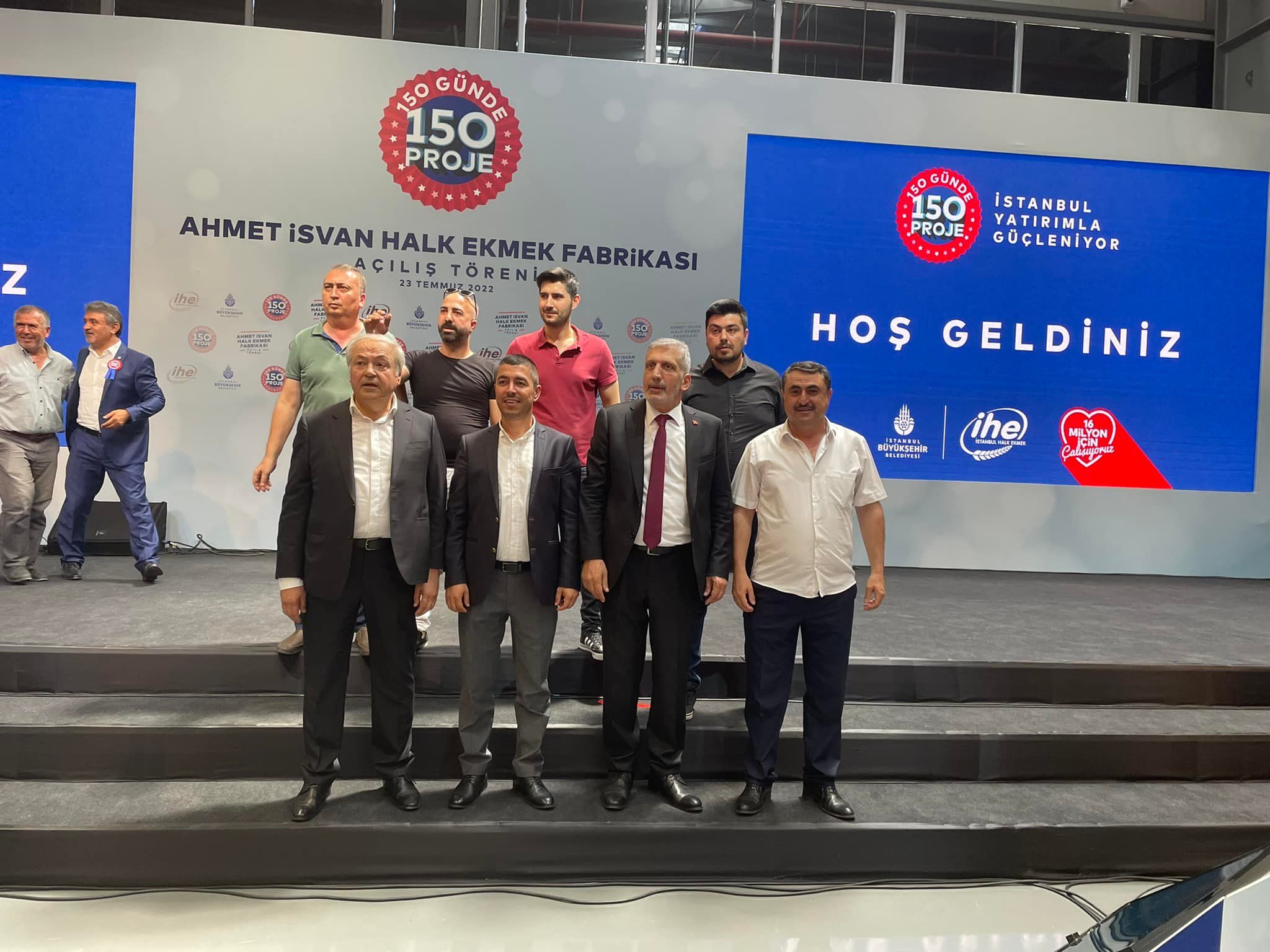 Genel Bakan Yardmclarmz stanbul'da halk ekmek fabrikas alna katld