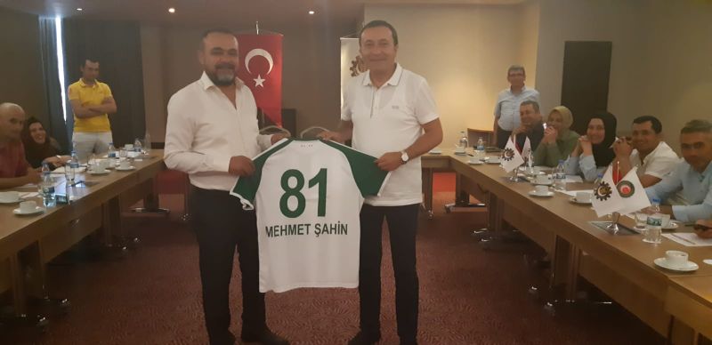 Genel Bakanmz Mehmet ahin, Bursa ube Temsilciler Meclisi toplantsna katld