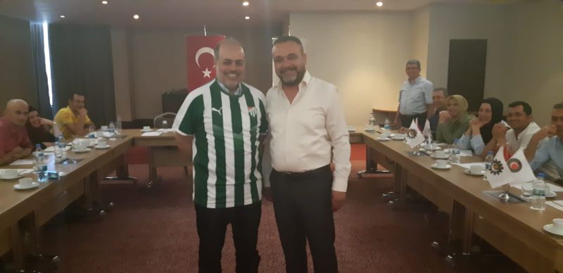 Genel Bakanmz Mehmet ahin, Bursa ube Temsilciler Meclisi toplantsna katld