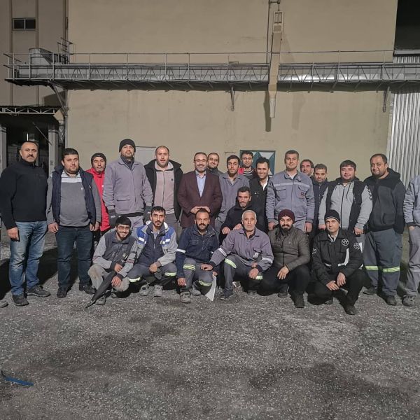 Ankara Un Sanayi Mersin fabrikasna ziyaret