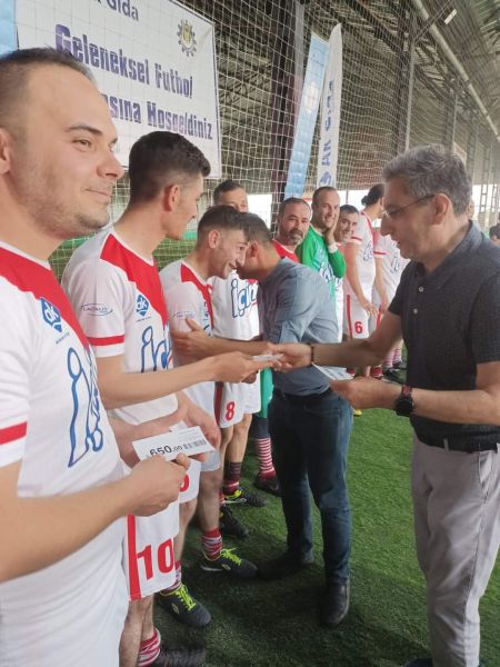 Ak Gda Karaman Hal Saha Futbol Turnuvas ampiyonu Otomasyon takm oldu