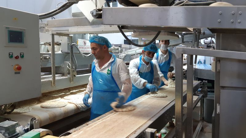 Bursa ubemiz Besa Halk Ekmek fabrikasn ziyaret etti