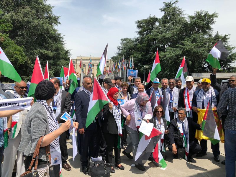 Genel Bakanmz Mehmet ahin, BM nnde israili protesto eylemine katld