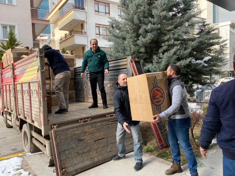 Sendikamzdan deprem blgesi iin seferberlik